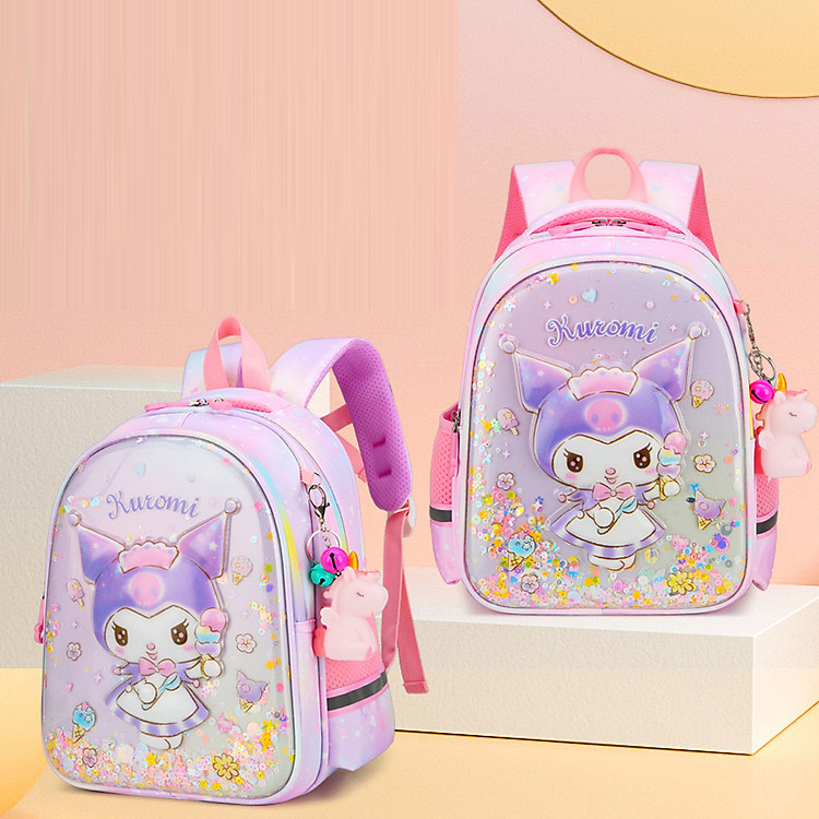 Balo học sinh tiểu học HS9050A - Tím - Ảnh 4