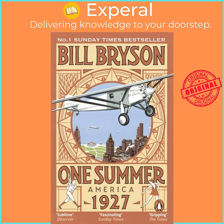Sách - One Summer - America 1927 by Bill Bryson (UK edition, paperback)
