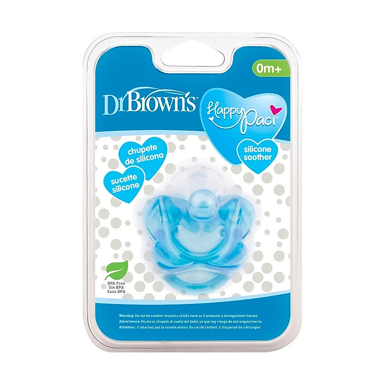 Ty ngậm Dr.Brown’s Happy Paci 0m+ Ưu đãi