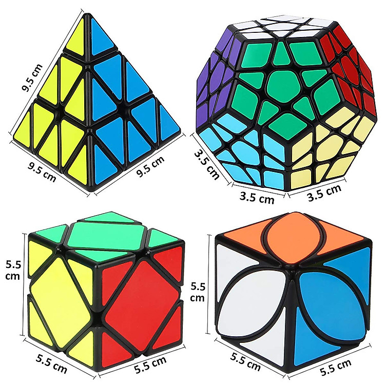 Combo 4 Rubik Biến Thể QiYi Chính hãng Tiết kiệm - Hình ảnh 2