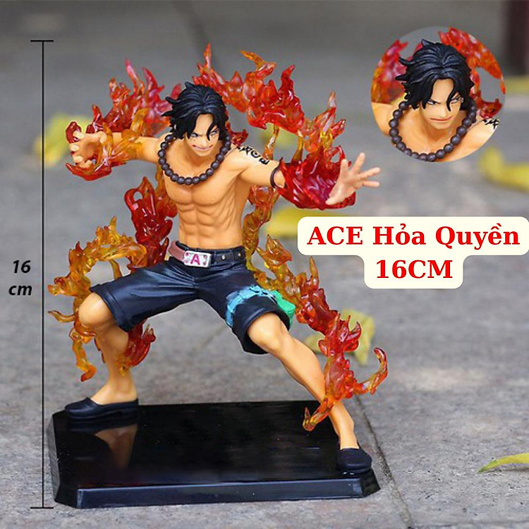 Mô Hình ACE Hỏa Quyền One Piece 16CM