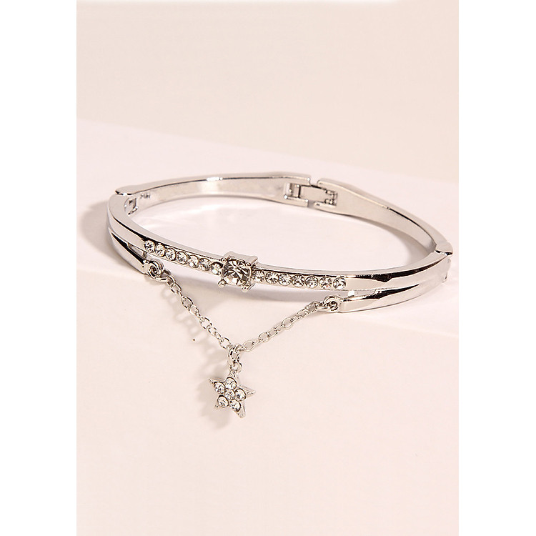 Lắc tay vòng tay nữ ngôi sao đính đá