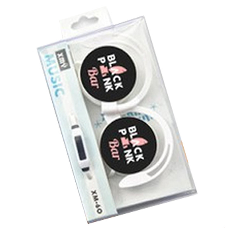 Tai nghe Blackpink tròn đúp dạng kẹp thiết kế thông minh độc đáo