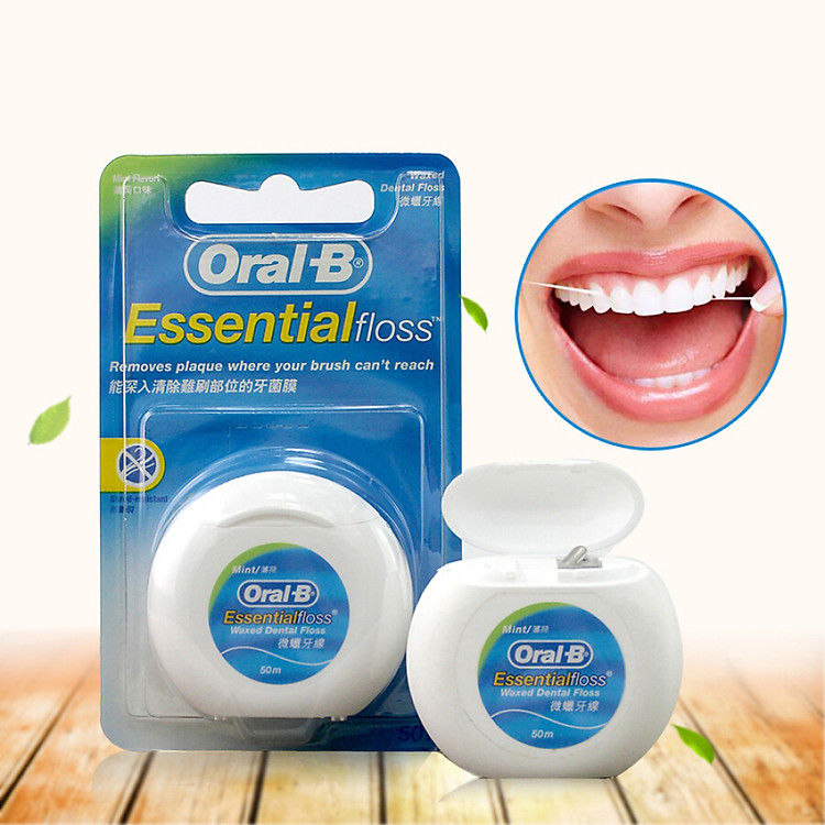 Chỉ Nha Khoa Vệ Sinh Răng Miệng Oral-B (50m/Hộp) (2 Hộp)