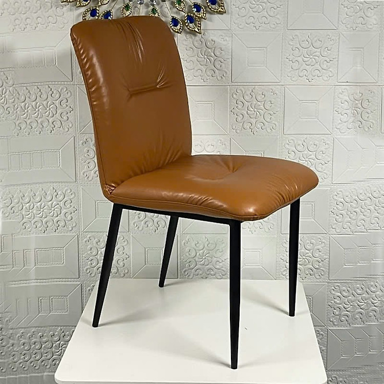 Ghế ngồi bàn trang điểm LUX 24A-P Nội thất Capta Ghế trang điểm không tay tựa nệm da pu dày chân sắt sơn tại tp hcm