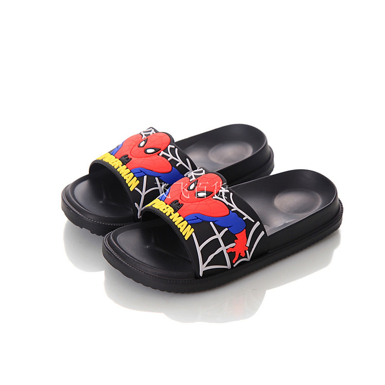 Dép Lê Cho Bé Trai, Dép Người Nhện, Da PU Cao Cấp Êm Mềm, Bền Đẹp, Dành Cho Bé Từ 16 tháng tới 12 tuổi