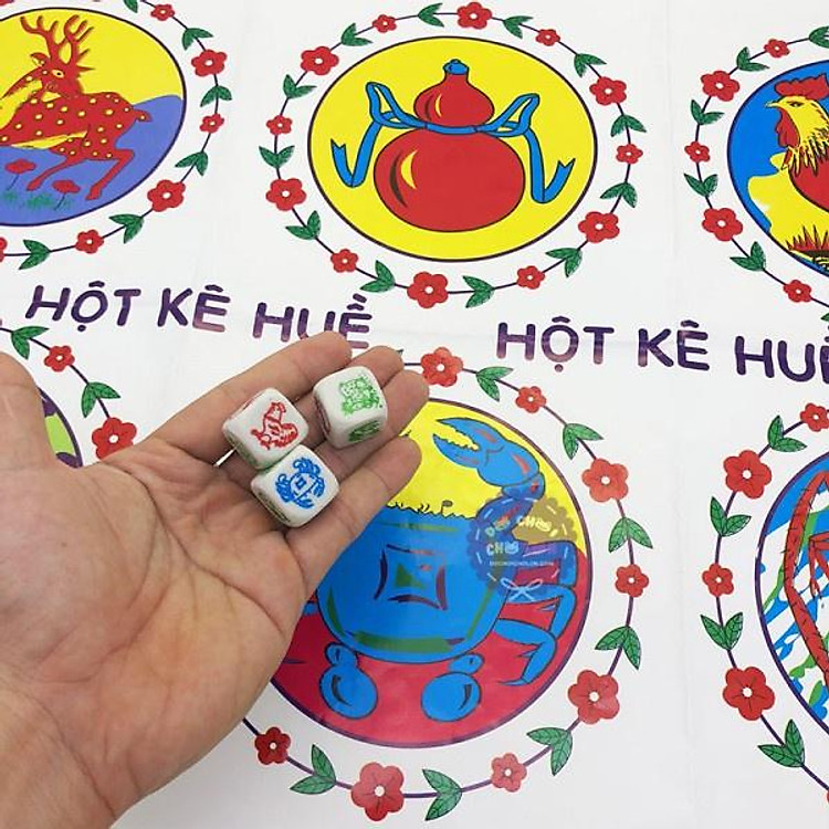 Mua Bộ đồ chơi lắc bầu cua xốp Chính hãng Tiết kiệm - Hình ảnh 3