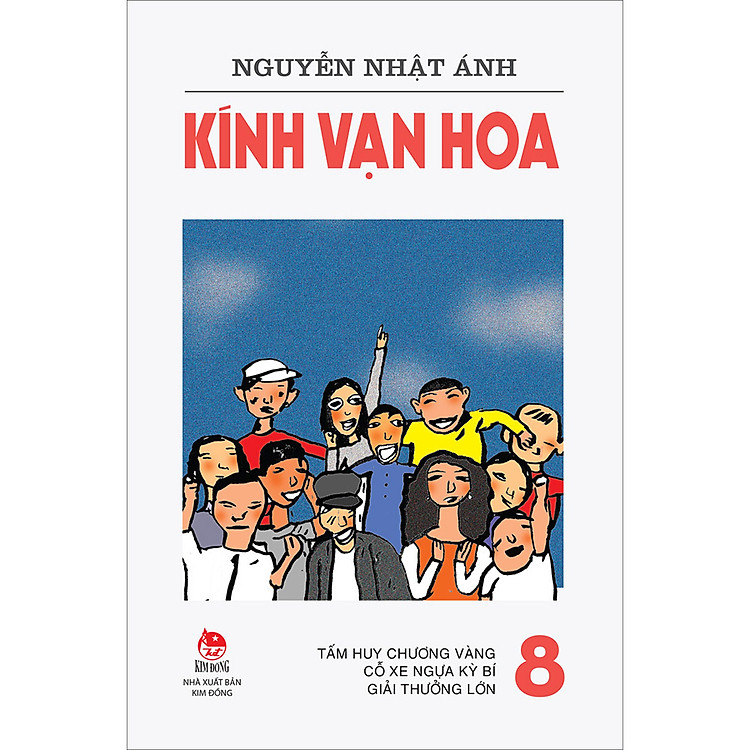 Sách Kính Vạn Hoa - 8 - Tấm Huy Chương Vàng - Cỗ Xe Ngựa Kì Bí - Giải Thưởng Lớn (Tái Bản 2022)
