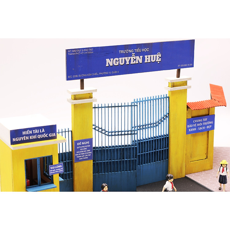 Mô Hình DIY Sài Gòn Nhỏ - GP02 Chính hãng Tiết kiệm - Hình ảnh 3