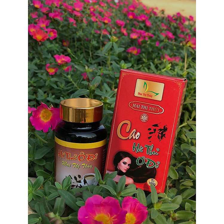 Cao Hà Thủ Ô Đỏ Mai Thị Thủy 100gr, Giúp Mọc Tóc, Làm Đen Tóc, Mềm Mượt