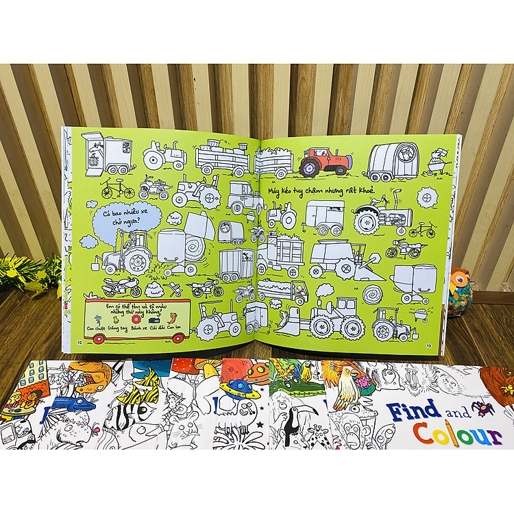 Tô Màu Find and Colour - Dinosaurs - Ảnh 6