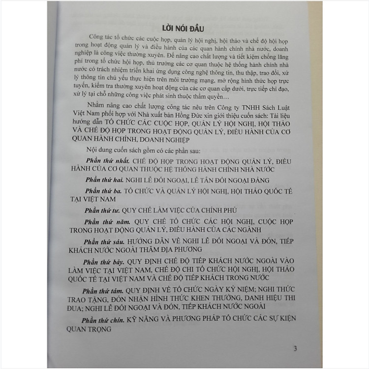 Tài Liệu Hướng Dẫn Tổ Chức Các Cuộc Họp, Quản Lý Hội Nghị, Hội Thảo - Ảnh 2