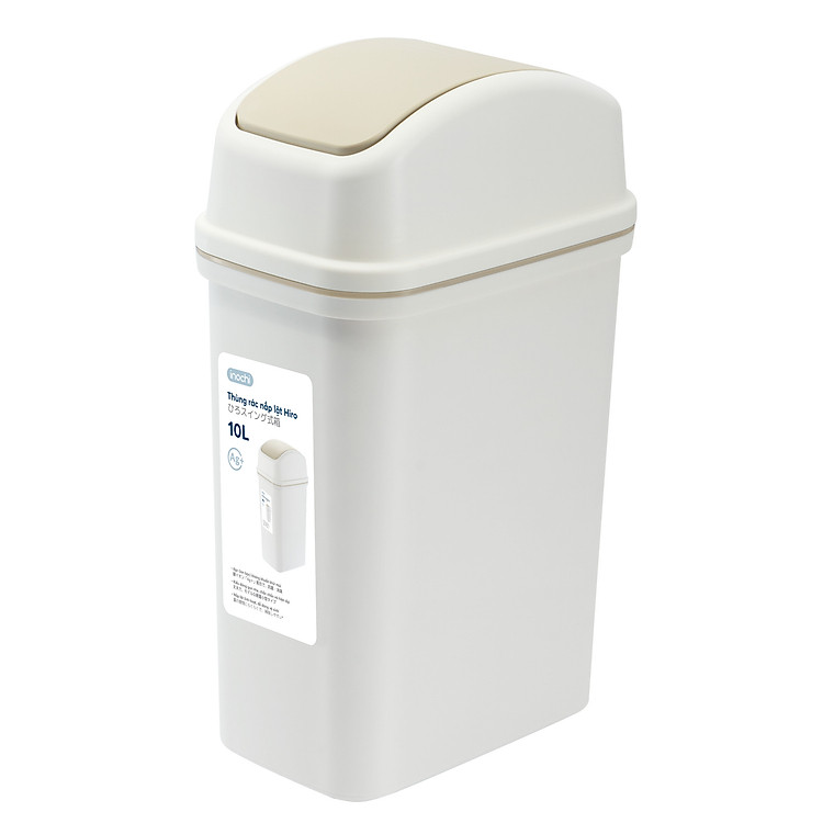 Thùng rác nắp lật Hiro 10L
