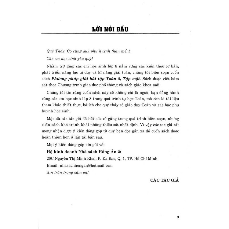 Phương Pháp Giải Bài Tập Toán Lớp 8 - Dùng Kèm SGK Kết Nối Tri Thức Với Cuộc Sống (Tập 2) - Ảnh 7