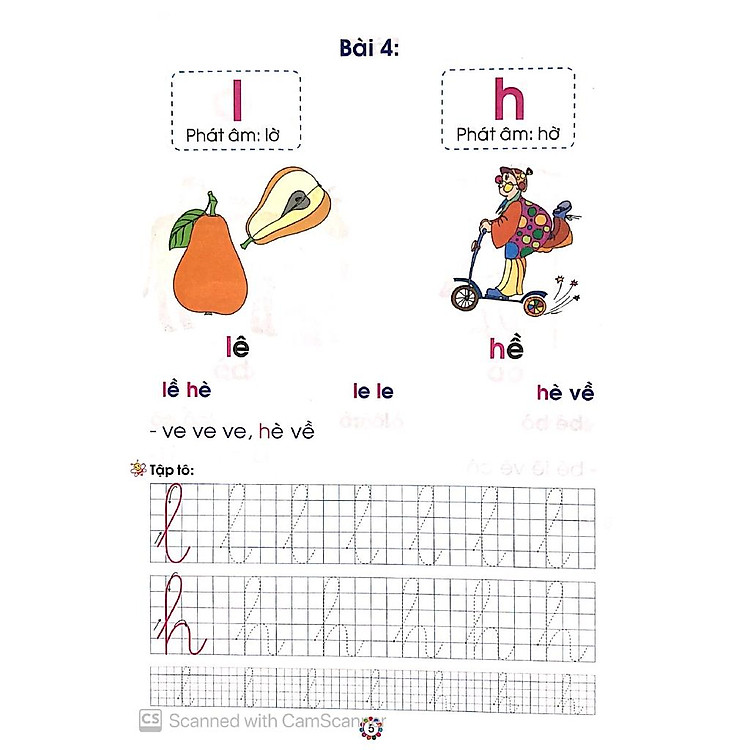 Bé Vào Lớp 1 - Bé Học Vần Dành Cho Học Sinh Mẫu Giáo Lớn - Ảnh 3