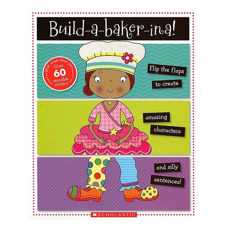Sách Mix And Match Books: Build A Baker-ina