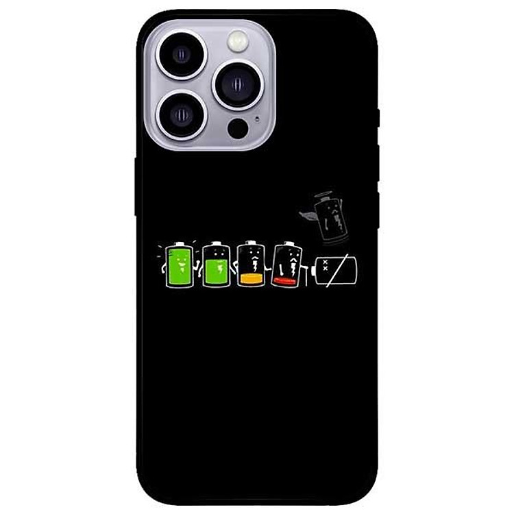 Ốp lưng dành cho Iphone 13 Mini - Iphone 13 - Iphone 13 Pro - Iphone 13 Pro Max - Cạn Pin