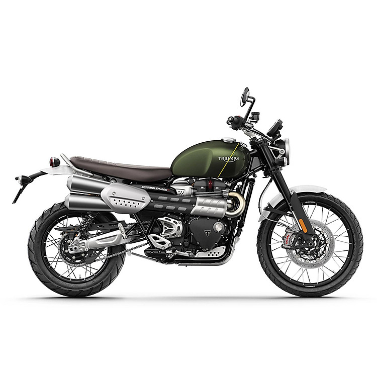 Xe Môtô Triumph Scrambler 1200 XC Xanh Rêu - Nhám