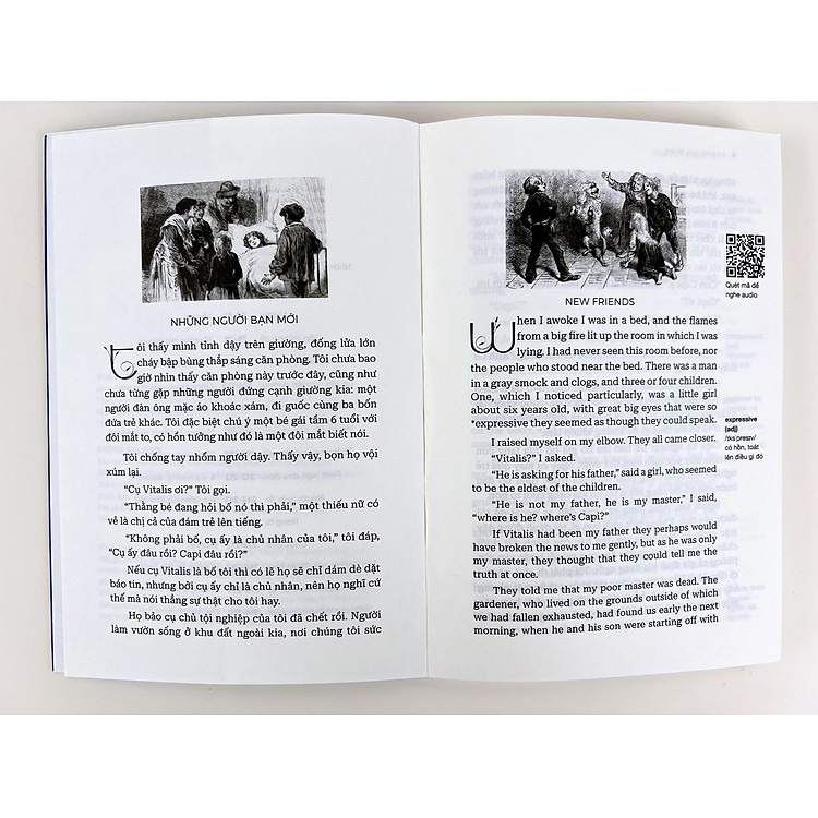 Không Gia Đình (Phiên Bản Song Ngữ Anh-Việt Có File Nghe Audio) - Ảnh 7