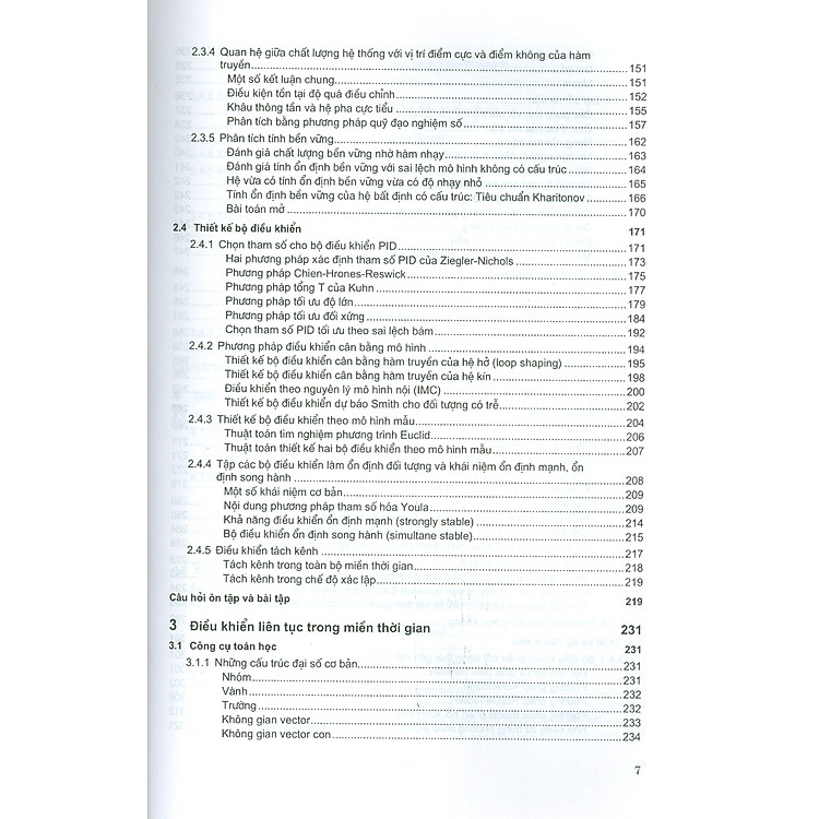 Cơ Sở Lý Thuyết Điều Khiển Tuyến Tính (Xuất bản lần thứ ba, có sửa chữa và bổ sung, năm 2023) - Ảnh 7