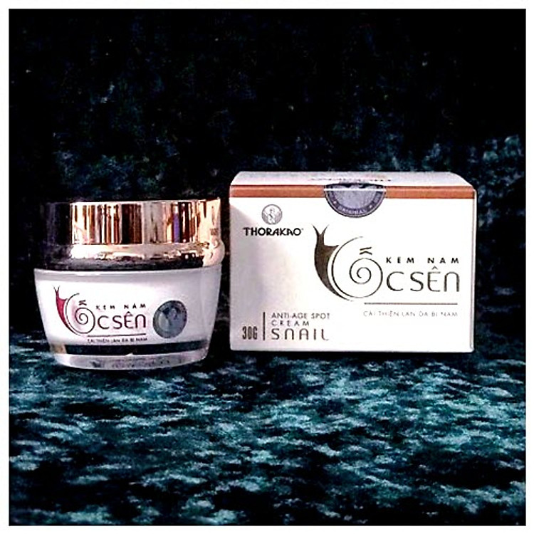 KEM TRỊ NÁM ỐC SÊN THORAKAO 30G - Làm mờ dần vết nám, nám đốm, nám mảng