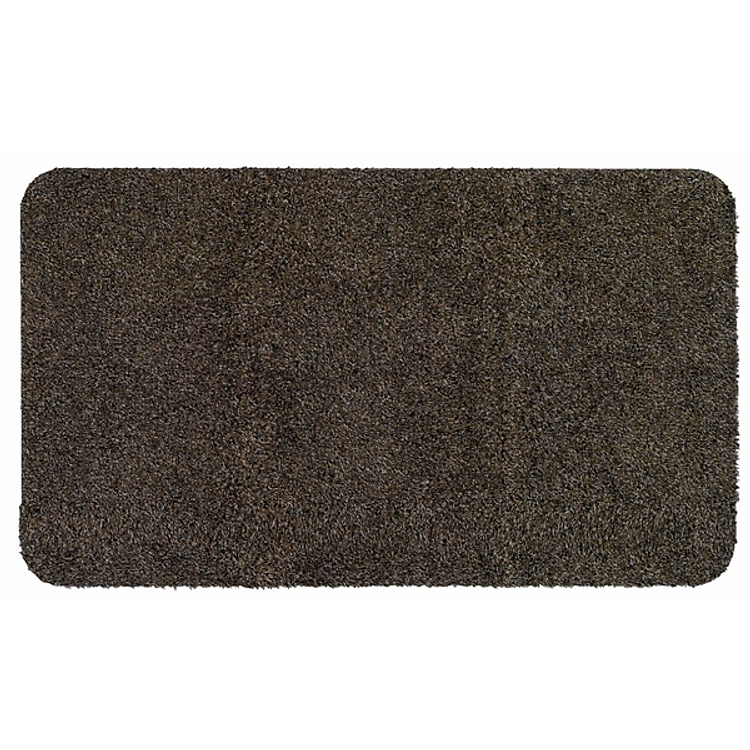 Thảm Trải Cửa JYSK Sortbirk Microfibre Xám 50 x 75 cm