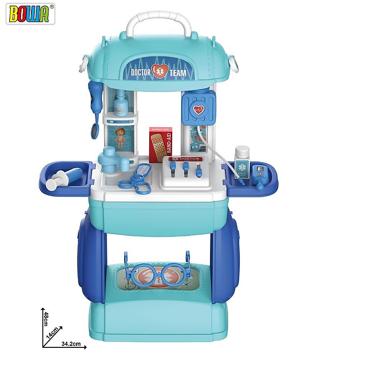 Đồ chơi bác sĩ BOWA cho bé 3+ Chính hãng Tiết kiệm - Hình ảnh 3