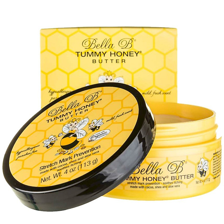 Bơ đậm đặc ngăn ngừa rạn da organic Bella B