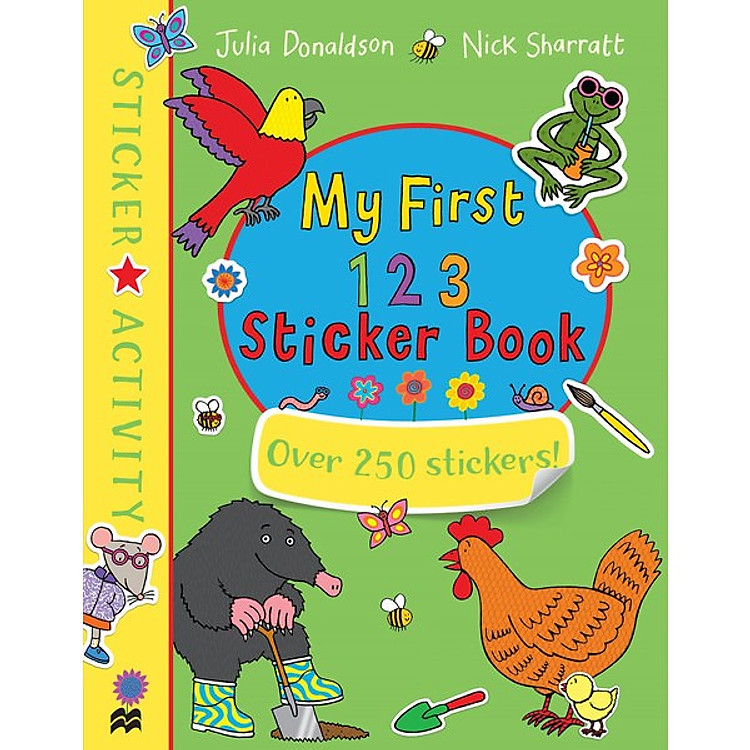 Sách My First 123 Sticker Book