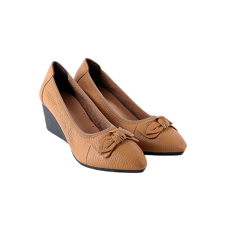 Giày Nữ Da Bò 5 Phân Huy Hoàng HT7941 - Da Bò