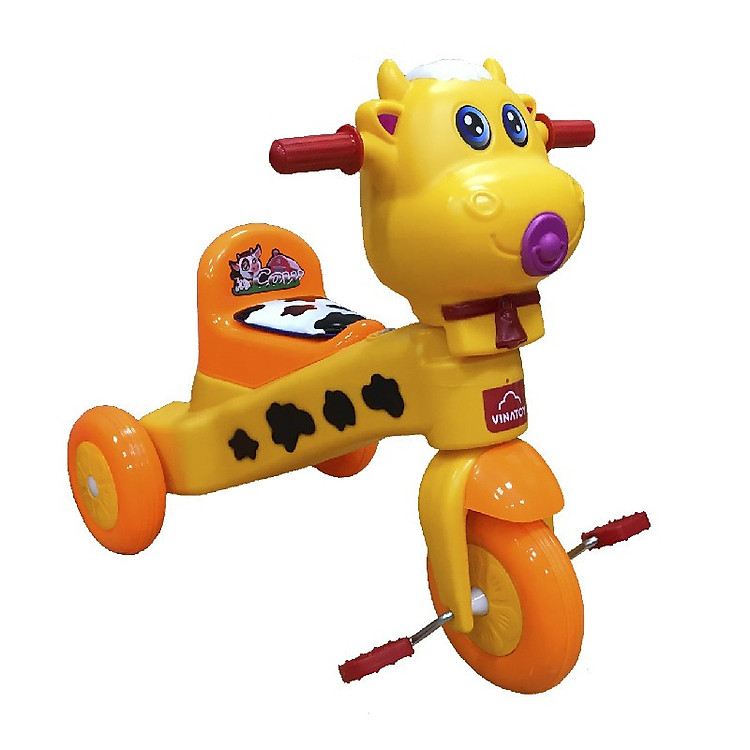 Xe 3 Bánh Nhựa Chợ Lớn L7 Chú Bò Con - M1766A-X3B - Giao màu ngẫu nhiên