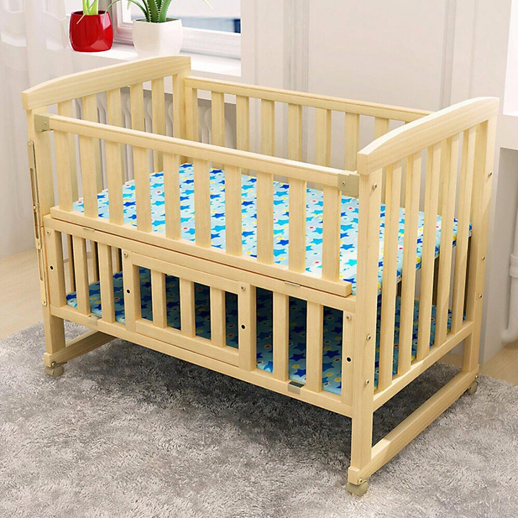 NÔI CŨI GỖ, GIƯỜNG CŨI CHO BÉ