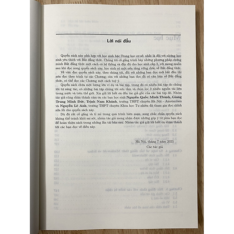 Một số chuyên đề bất đẳng thức - Dành cho học sinh Trung học cơ sở - Ảnh 3