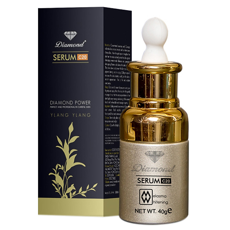 Serum Tinh Dầu Trắng Da Ngừa Nám Dưỡng Chất Collagen Diamond (40ml)