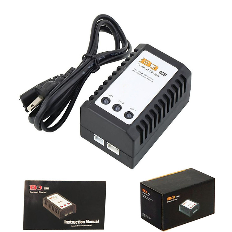 Bộ Sạc Pin B3 Pro - Sạc Được Lipo 2s và 3s