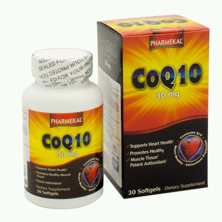 Viên Uống Hỗ Trợ Tim Mạch, Chống Lão Hóa CoQ10 Pharmekal - 30 Viên