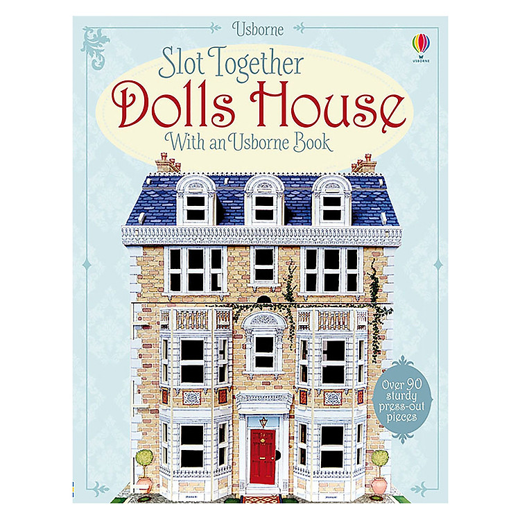 Sách Usborne Slot-Together Victorian Doll's House