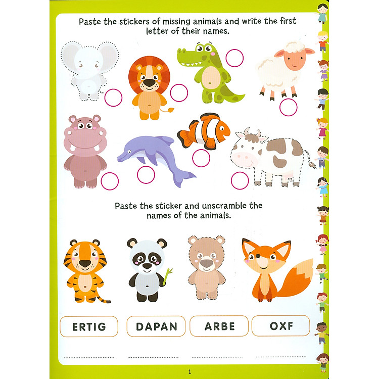 Play With Sticker - Animals (Chơi Cùng Hình Dán - Động Vật) - Ảnh 3