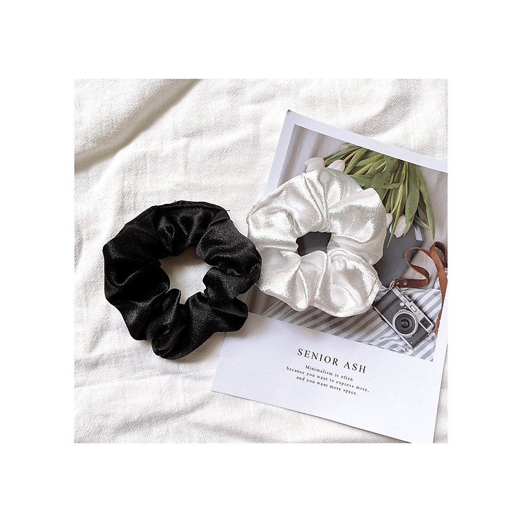 SET 2 CỘT TÓC SCRUNCHIES NHŨ ÁNH KIM , BUỘC TÓC ĐEO TAY THỜI TRANG