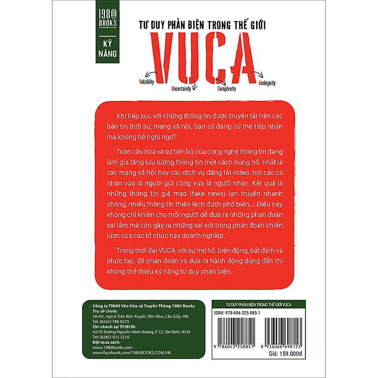 Tư Duy Phản Biện Trong Thế Giới VUCA - Ảnh 2