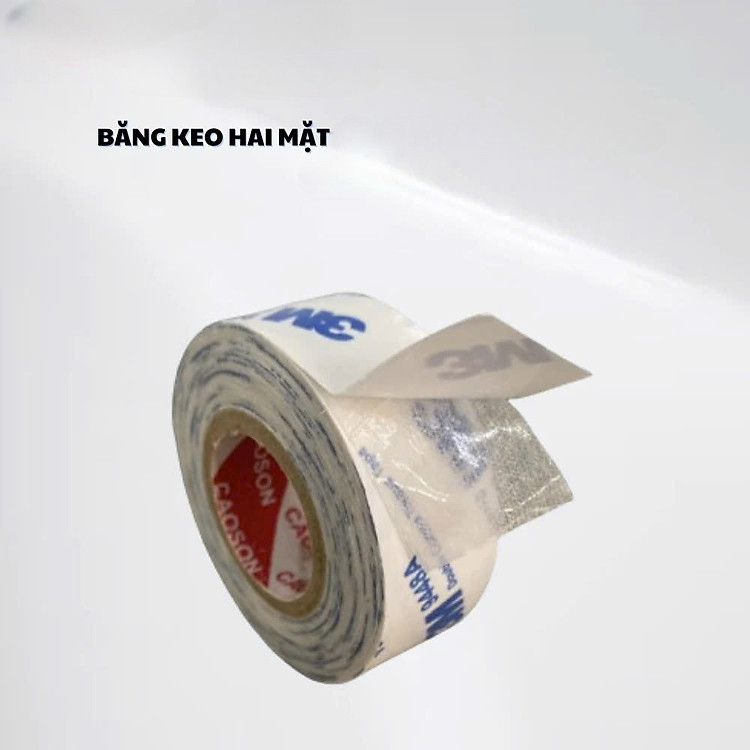 Cuộn Băng Keo 2 Mặt Siêu Dính 10mmx5m - Ảnh 2