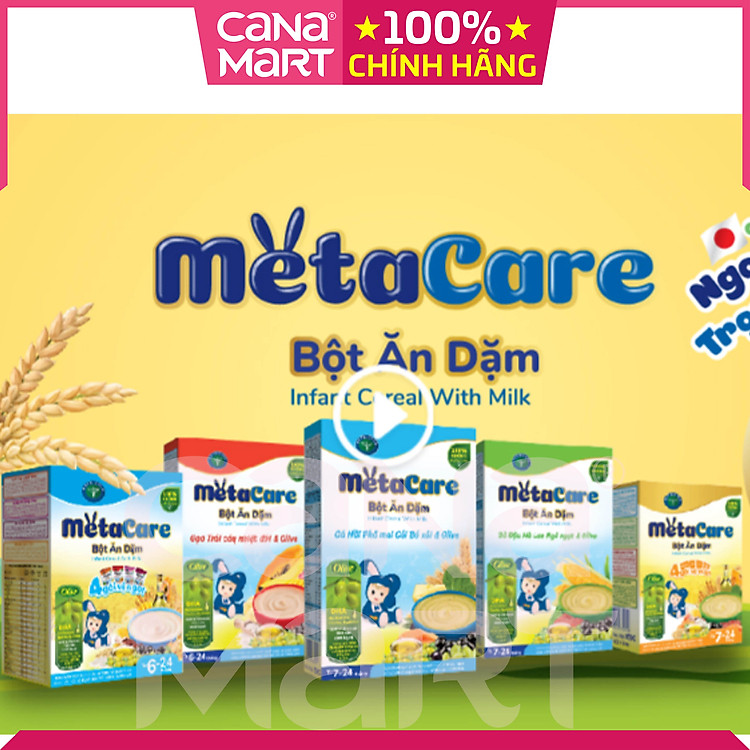 Bột ăn dặm Nutricare Metacare Gạo Olive Tin cậy Ưu đãi - Hình ảnh 2