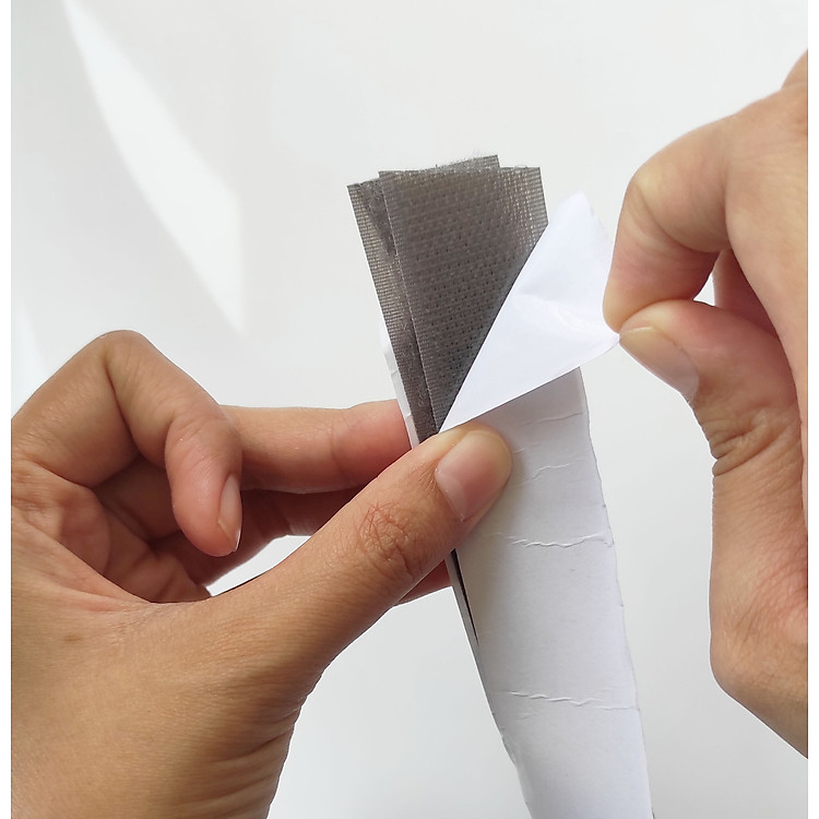 Miếng dán xé băng dính gai nhám (2.5cm x 5m) - Xám - Ảnh 4