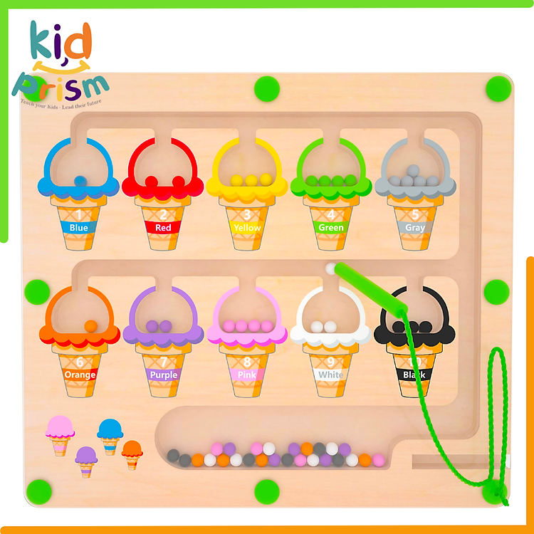 Bảng Ghép Montessori Que Kem Màu Sắc Chính hãng Tiết kiệm - Hình ảnh 2