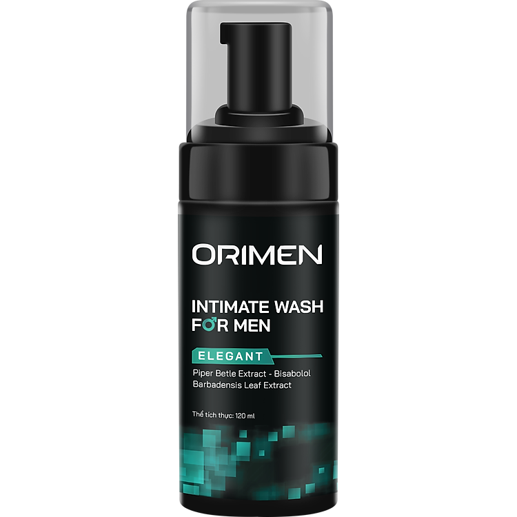 Bọt vệ sinh nam giới Orimen sạch khuẩn khử mùi không gây kích ứng mùi hương nam tính 120ml