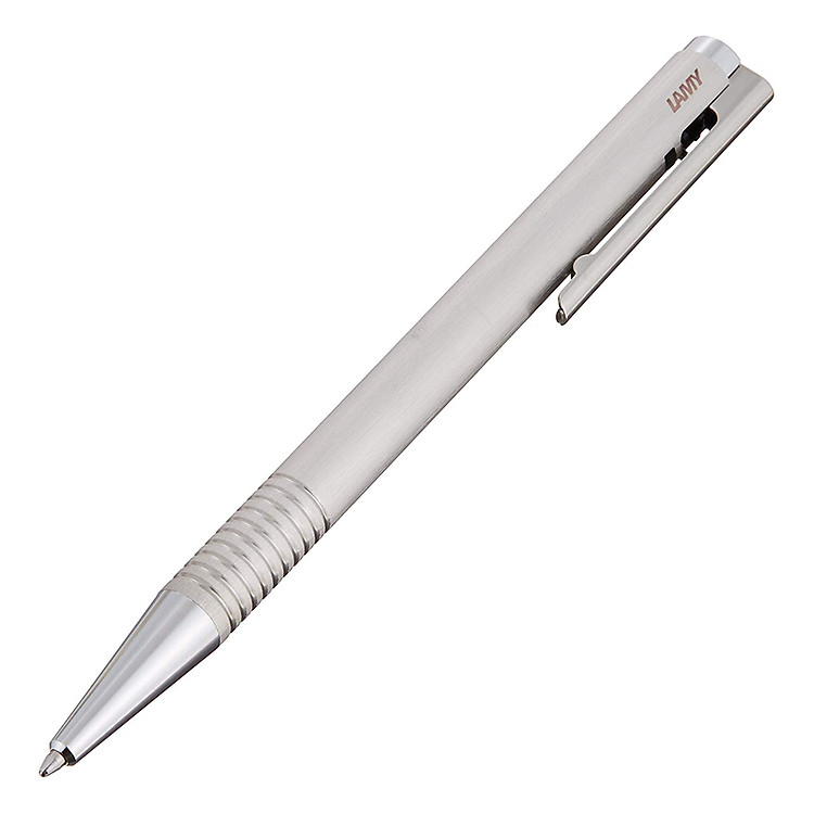 Bút Bi Lamy Logo Brushed Steel 206 - Mực xanh - Ảnh 4
