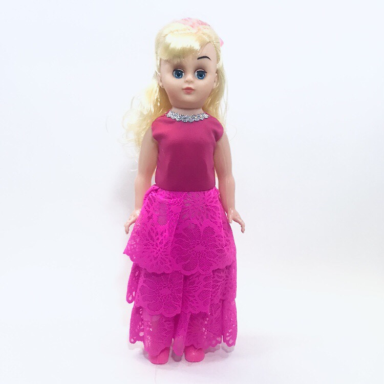 Đồ chơi Búp bê phát nhạc Cô dâu Hoàng Thu cao 38cm