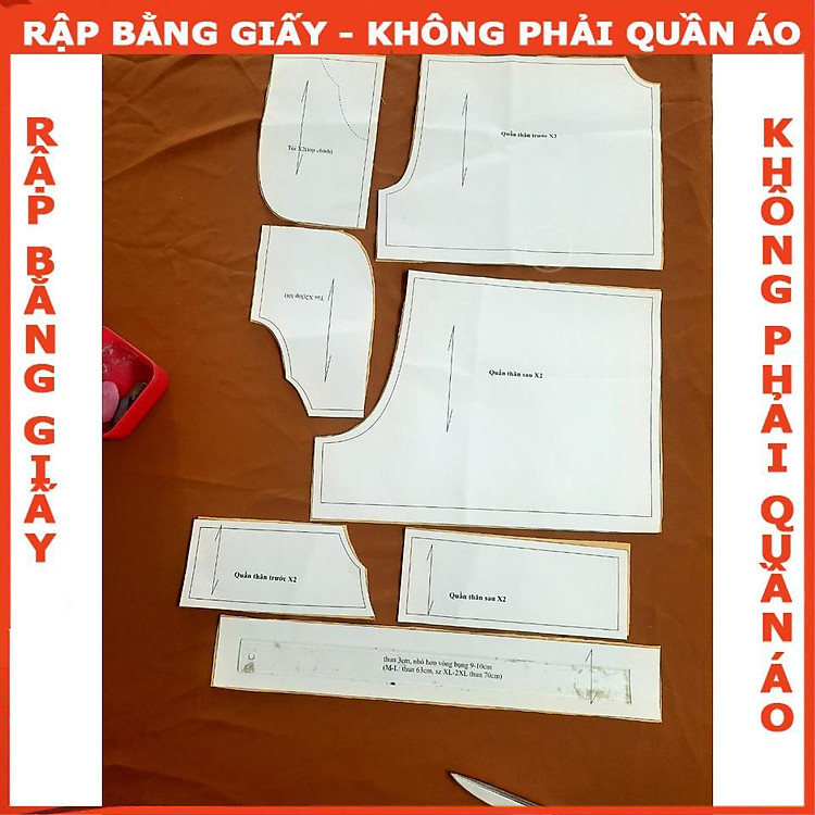 Rập chân váy mã 1070 (BẢN VẼ)