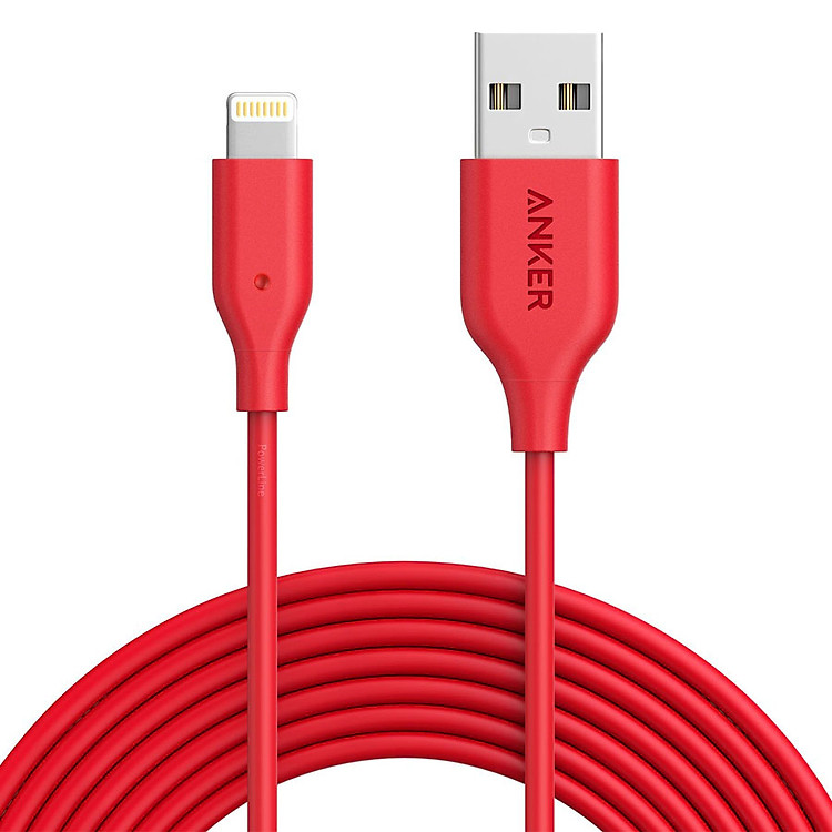 Dây Cáp Sạc Lightning Cho iPhone Anker PowerLine II 3.0m - A8434 - Hàng Chính Hãng