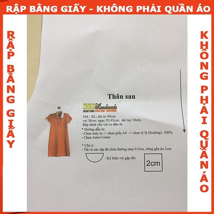 Rập giấy A0 mã 987 (BẢN VẼ) - Ảnh 7